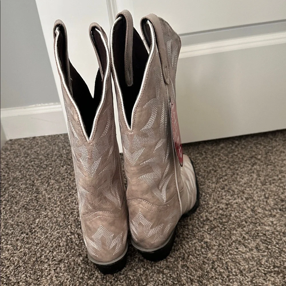 Laredo Women's Silver Western Boots - Picture 5 of 6